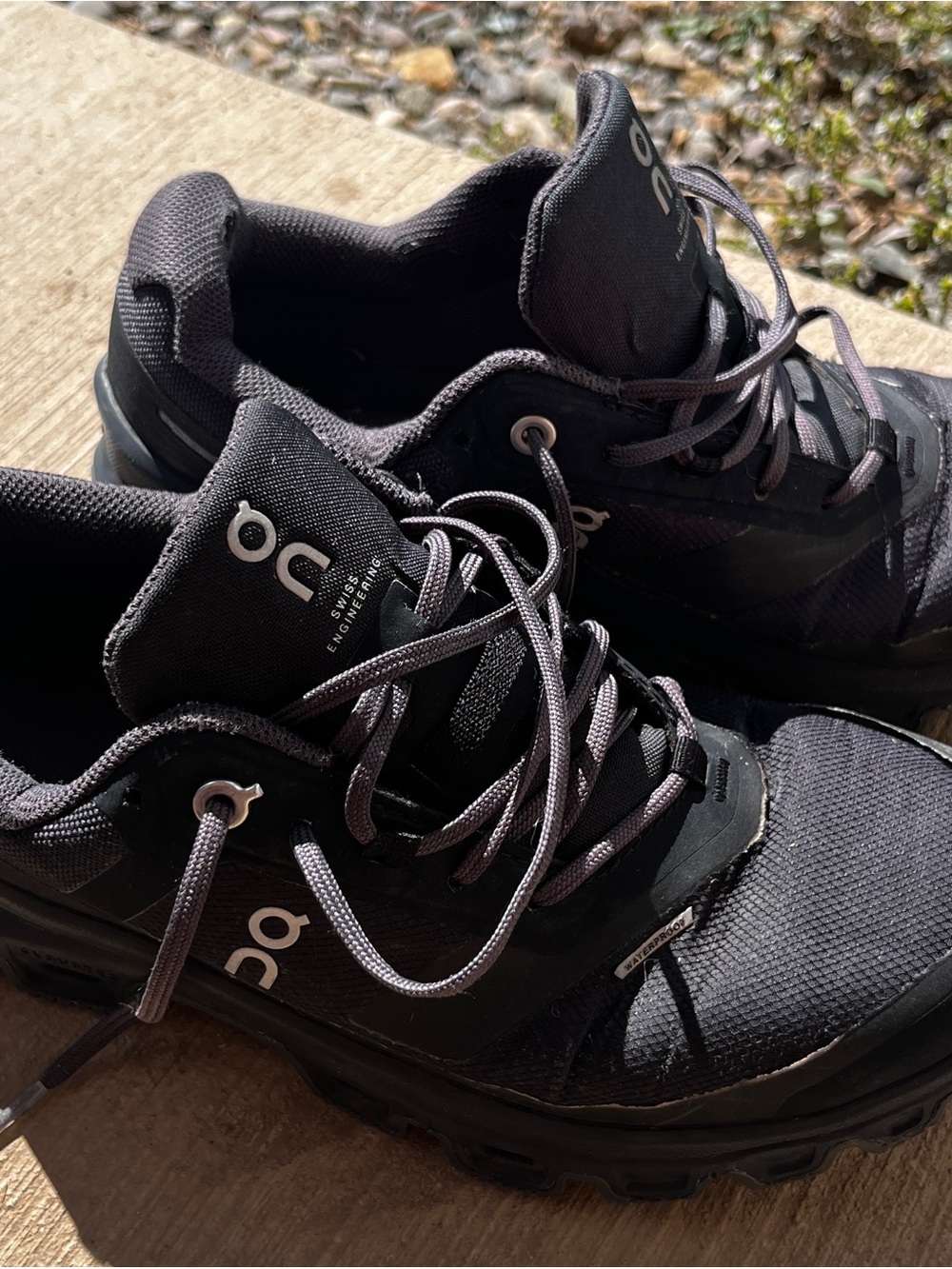 On Cloudtrail Women's Black Trail Running Shoes